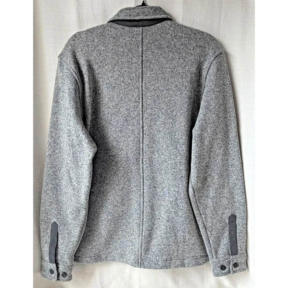Patagonia Better Sweater Shirt Jacket Mens M Gray Fleece STY25840 FA19 outdoors